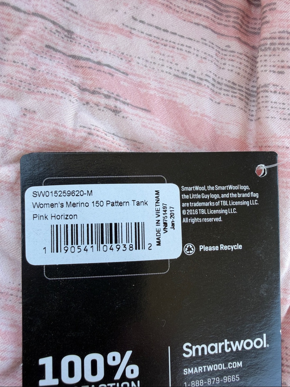 Smartwool Merino 150 pattern tank - Picture 4 of 5